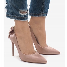 Alfileres de lazo rosa clásico LB-336 2