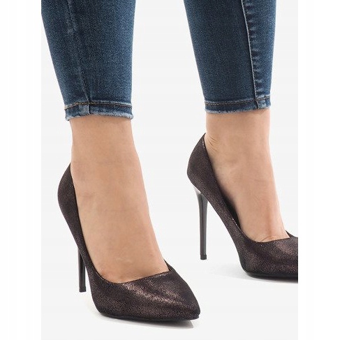 Tacones negros clásicos AT-0596-L 1