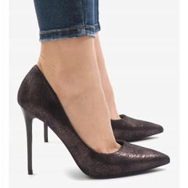 Tacones negros clásicos AT-0596-L 3