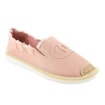 Alpargatas rosas sin cordones NB273P-7 1