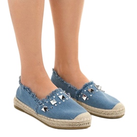 Alpargatas blue jeans A608 azul 1