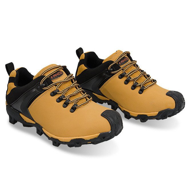 Zapatillas de trekking HLD913 Camel negro multicolor 1