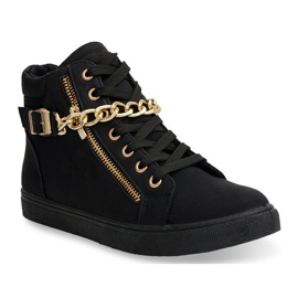 Zapatillas Decoradas B01 Negro 1
