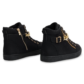 Zapatillas Decoradas B01 Negro 2