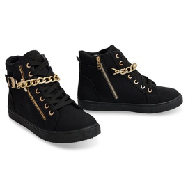 Zapatillas Decoradas B01 Negro 3