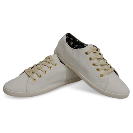 Deportivas Tela 605 Blanco 1