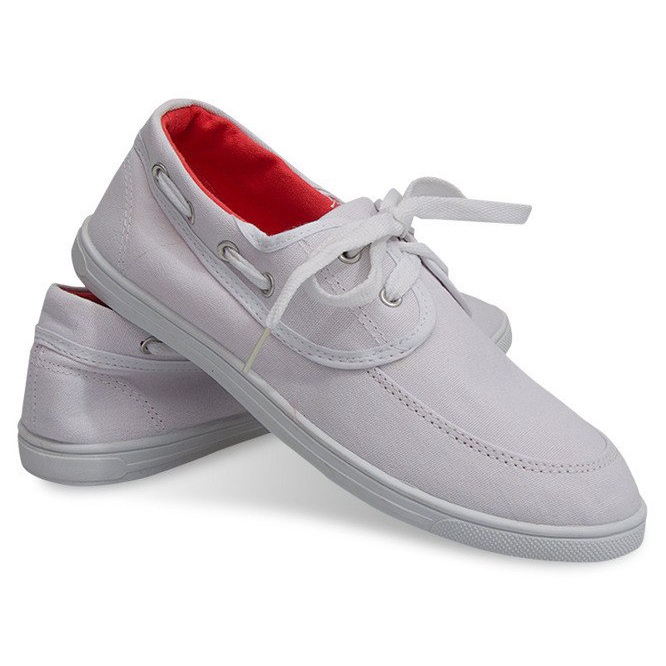 Mocasines de Tela Sneakers VB14 Blanco 1
