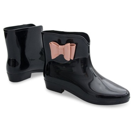 Botas de agua con lazo NEW2 Negro 1