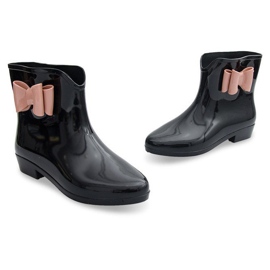 Botas de agua con lazo NEW2 Negro 3
