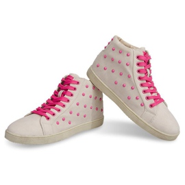 Zapatillas Altas 7910 Beige 2