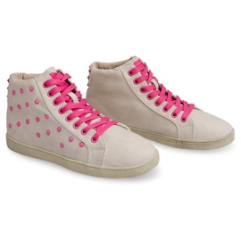 Zapatillas Altas 7910 Beige 3