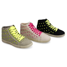 Zapatillas Altas 7910 Beige 4