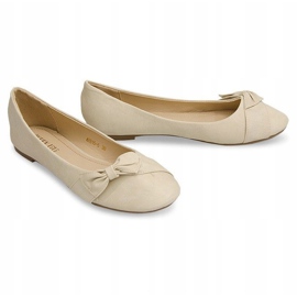 Bailarinas Con Lazo 816 Beige 1
