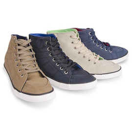 Zapatillas High Casual 033 Negras negro 4