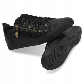 Zapatos deportivos 1508 Black para hombre negro 2