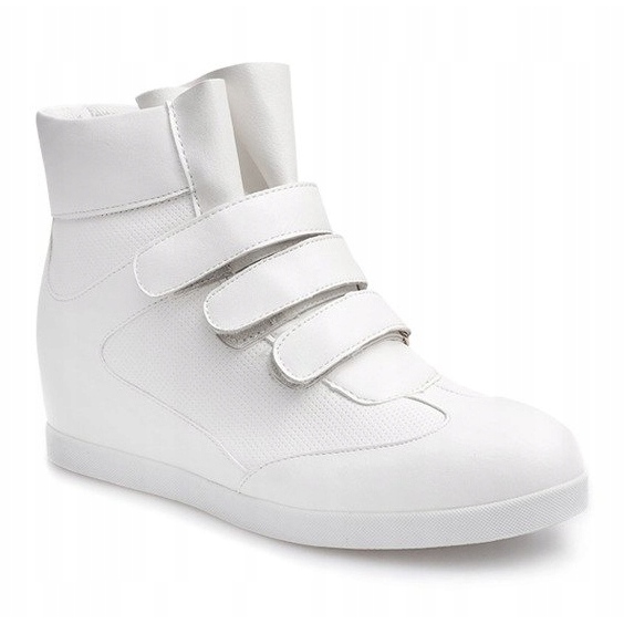 Zapatillas de cuña de moda JT3 Blanco 1 Zapatillas de cuña de moda JT3 Blanco 1