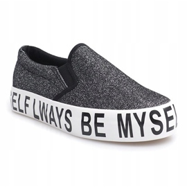Zapatillas Slip On Slip On Brocade E22 Negro 1