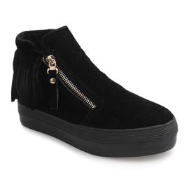 Creepers super de moda F107 Negro 1