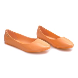 Bailarinas lacadas 11037 Naranja 2