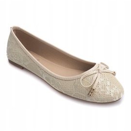 Bailarinas Encaje 02059 Beige 1
