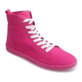Deportivas Tela Altas 351 Rosa rosado 1