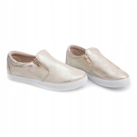 Zapatillas Shiny WL24A Gold dorado 4