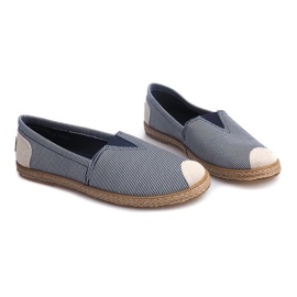 Alpargatas de lino 326 Zapatillas azules 2