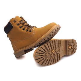 Tramperos de madera otoñal B788 Camel marrón 4