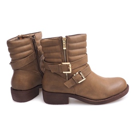 Botas cálidas con Kalmra 0728 Khaki multicolor verde 3
