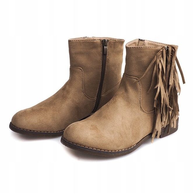 Botines de ante caliente Boho RMB-19 Khaki caqui 1 Botines de ante caliente Boho RMB-19 Khaki caqui 1