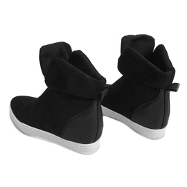 Zapatillas de cuña TL088 Negro 1