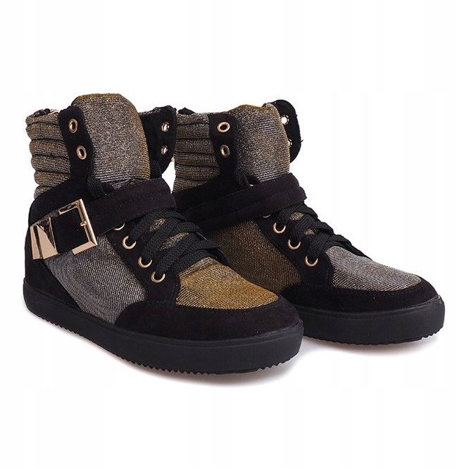 Zapatillas Altas 6981 Negro 2