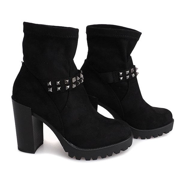 Boots On A Post Buckle 35-796 Negro 1