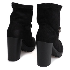Boots On A Post Buckle 35-796 Negro 3