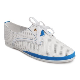 Zapatos de Jazz calados CS002 Blanco 3