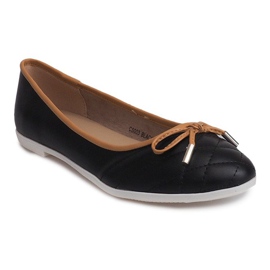 Bailarinas Con Lazo CS003 Negro 1