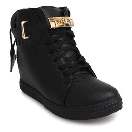 Deportivas Cuña 1786 Negro 2