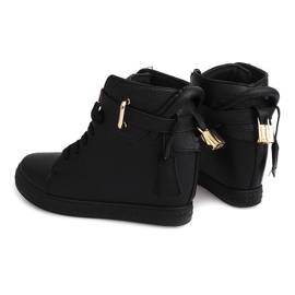 Deportivas Cuña 1786 Negro 1