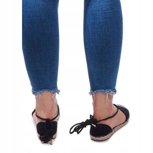 Sandalias Alpargatas Bailarinas 6333 Negro 1 Sandalias Alpargatas Bailarinas 6333 Negro 1