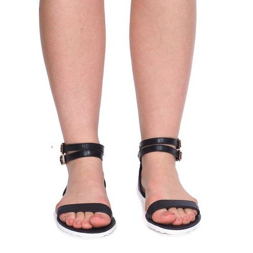 Sandalias Cremallera 50086 Negro 1