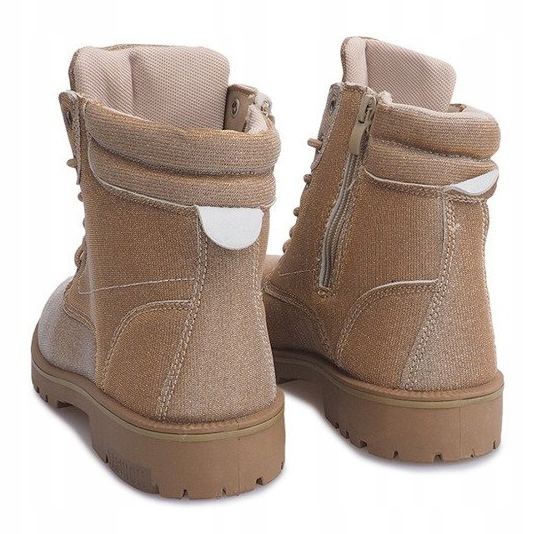 Timberki Trapery TL042-12 ORO / MARRÓN dorado 1 Timberki Trapery TL042-12 ORO / MARRÓN dorado 1