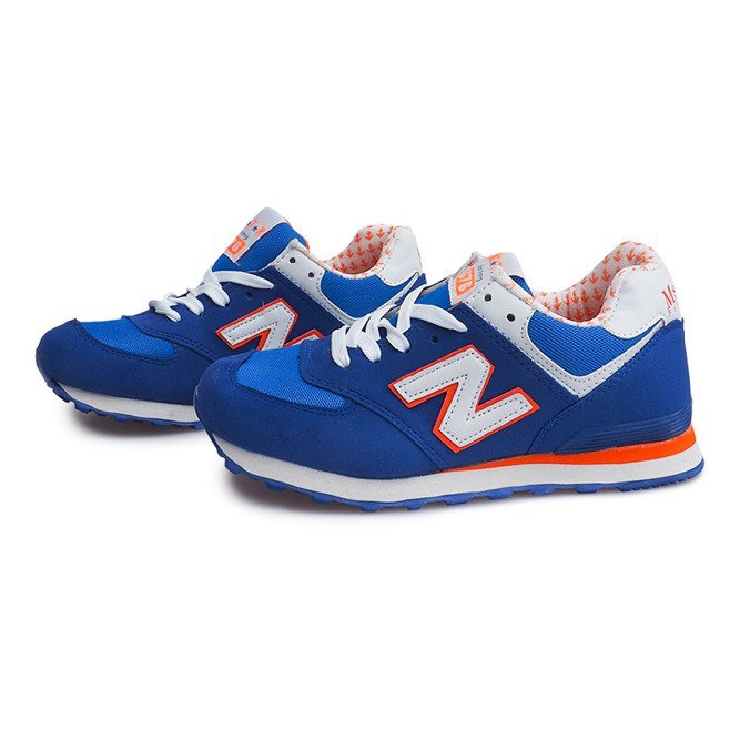 Zapatillas Sportowe JK-33 ROYAL / BLANCO / NARANJA azul 1