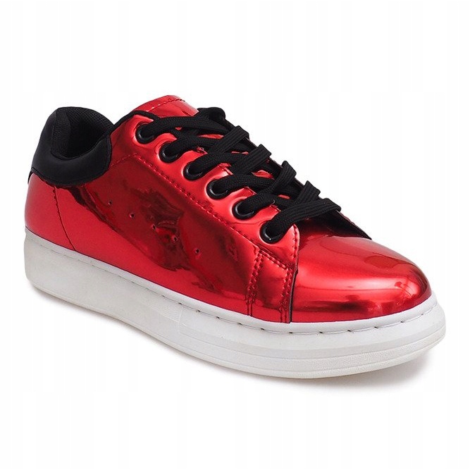 Zapatillas Retro Superstar 1690-4 Rojo 2