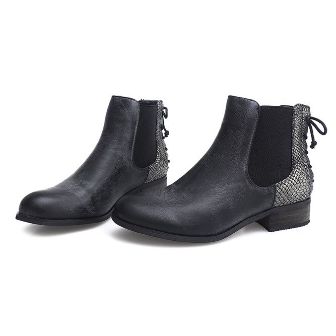 Botas Jodhpur boots B150S-KB Negro 1
