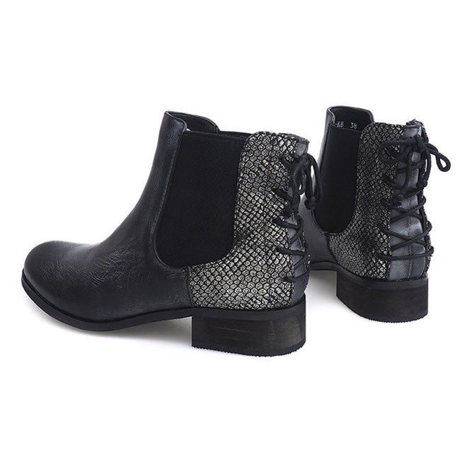 Botas Jodhpur boots B150S-KB Negro 2