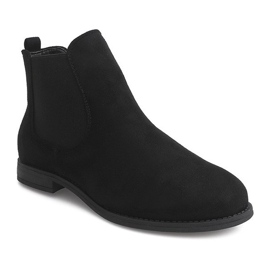 Botines de ante Jodhpur boots B2814-KB Negro 4
