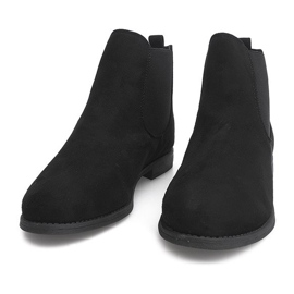 Botines de ante Jodhpur boots B2814-KB Negro 3