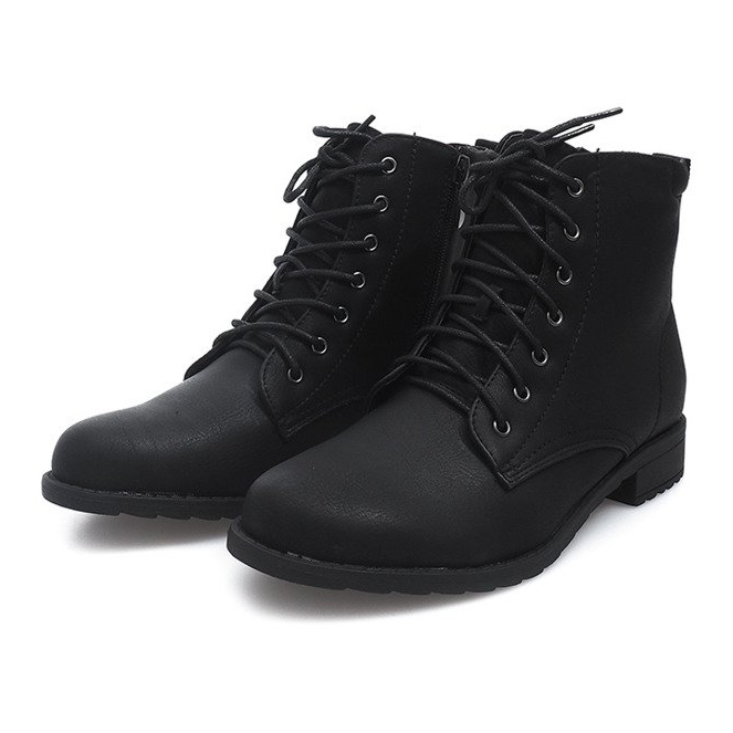 Botas de madera J01 Negro 1