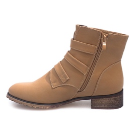Botas BL8539 Beige negro 3