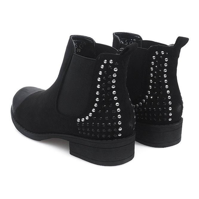 Decorado con botas JAX3251-6 Negro 1